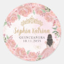 Search for pink quince stickers 15th birthday party