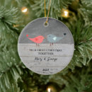 Search for love birds christmas tree decorations Xmas