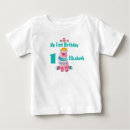 Search for unique baby shirts First birthday