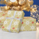 Search for gold snowflakes wrapping paper Pretty