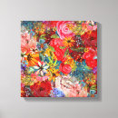 Search for bright colours canvas prints Red