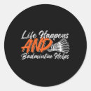 Search for badminton racquet stickers Birdie