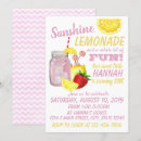 Search for pink lemonade birthday invitations Sweet