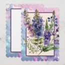 Search for scalloped note cards Purple