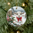 Search for baby goat christmas tree decorations Farm animals