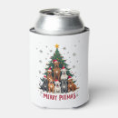 Search for ugly christmas sweater can coolers Dog