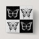 Search for white butterfly badges Black and white