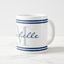 Search for navy blue stripe mugs Elegant