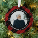Search for papa christmas tree decorations Red plaid