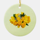 Search for yellow rose christmas tree decorations Bouquet