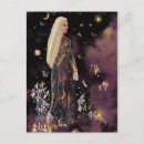 Search for candles postcards Mystical