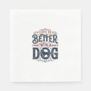 Search for engraved napkins Pug