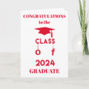 Search for party graduation cards Red