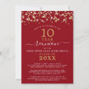 Search for red class reunion invitations Modern