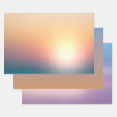 Search for sunrise wrapping paper Blue