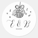 Search for disco party stickers Minimalist