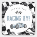 Search for race stickers Boy birthday party