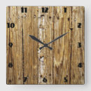 Search for wooden board clocks Rustic