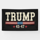 Search for american flag banners President