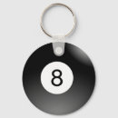 Search for pool ball key rings Black