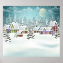 Search for christmas village art Cottage