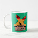 Search for cartoon reindeer mugs Illustration