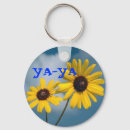 Search for sunflower key rings Fun