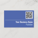 Search for publisher business cards Publishing