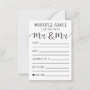 Search for marriage advice cards Black and white