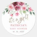 Search for modern its a girl stickers Floral