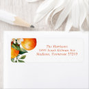 Search for mandarin return address labels Little cutie