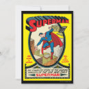 Search for superman invitations Comic book