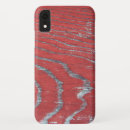 Search for wood design iphone cases Red