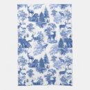 Search for vintage french tea towels Toile de jouy