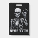 Search for halloween id badges Skull
