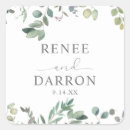 Search for name tag wedding stickers Greenery