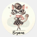 Search for vintage kittens stickers Kitty