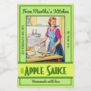 Search for vintage food labels Apple
