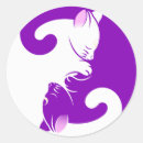 Search for yin yang animal stickers Cat