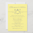 Search for yellow rehearsal dinner invitations Wedding