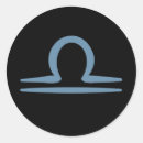 Search for libra symbol stickers Blue
