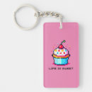 Search for cupcake key rings Cherry on top
