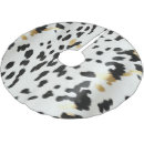 Search for black and gold tree skirts White