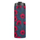 Search for red poppies travel mugs Botanical