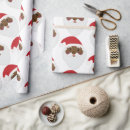 Search for african american santa claus wrapping paper Winter