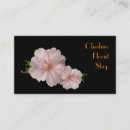 Search for springtime business cards Pink