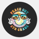 Search for peace out stickers Graduation