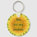 Search for you are my sunshine key rings Sunflower