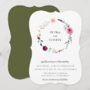 Search for fuchsia rose wedding invitations Magenta