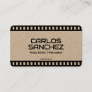 Search for video production business cards Camera